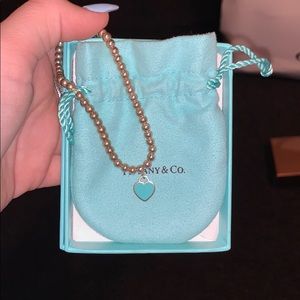 Tiffany Blue Heart Bracelet
